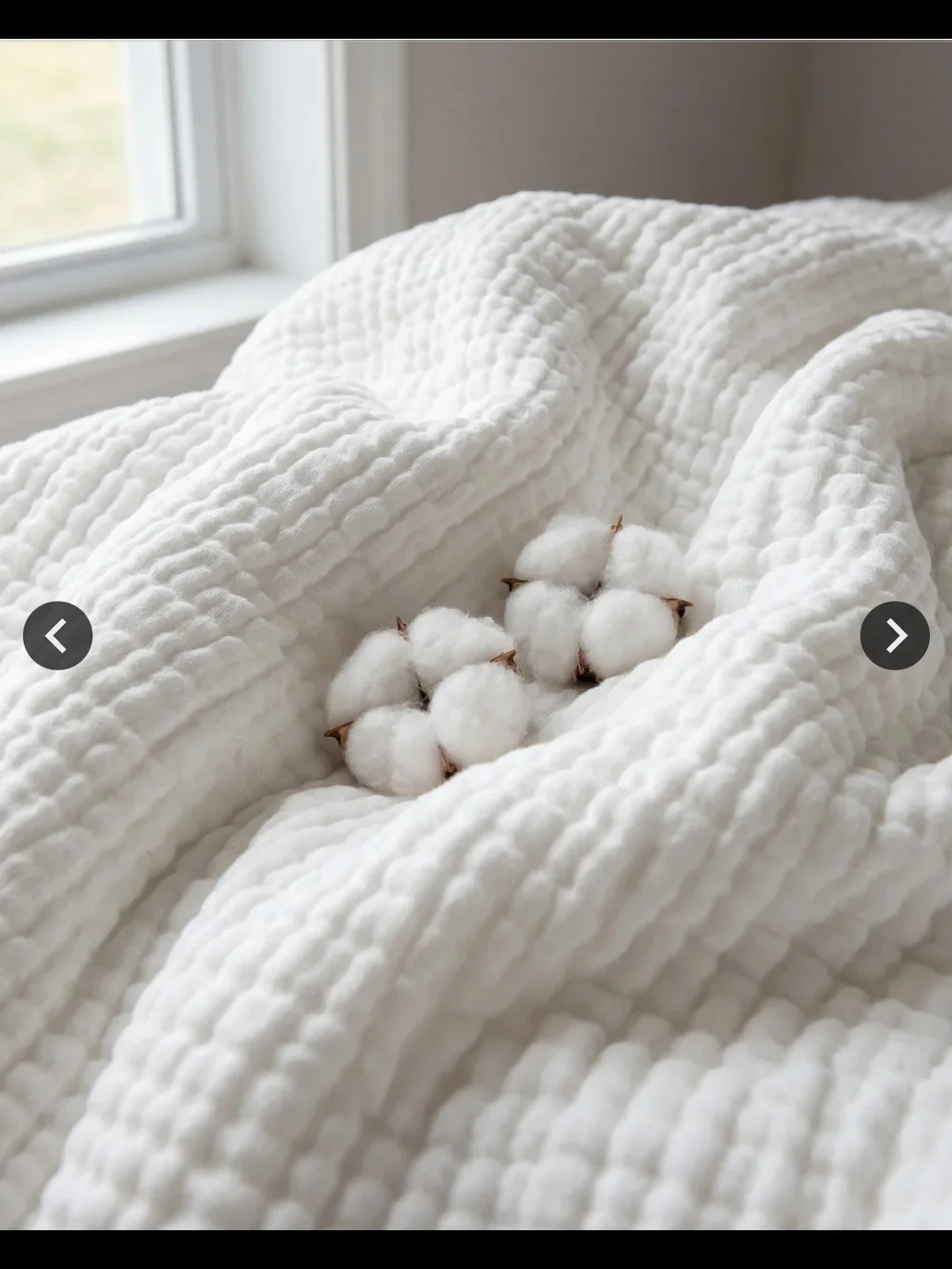 The New Winter Muslin Blanket - Blue